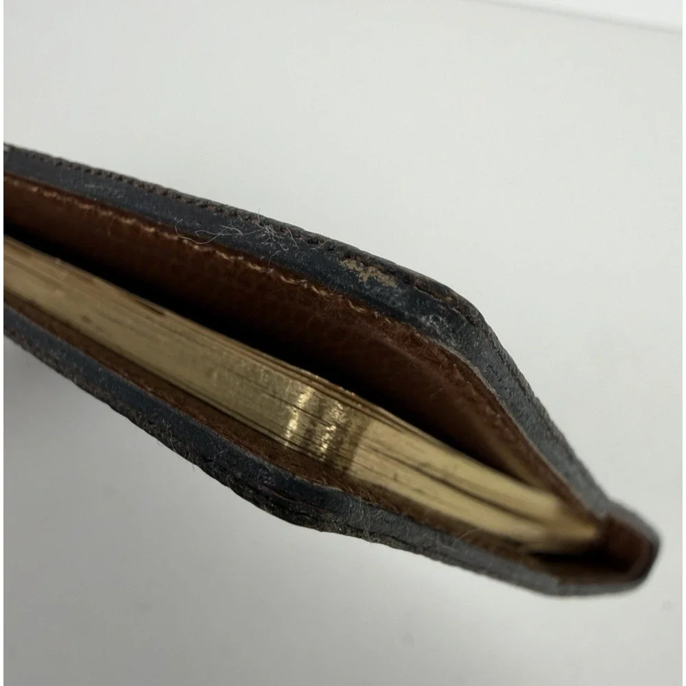 Louis Vuitton Pocket Agenda Cover in Brown Coated Canvas and Leather